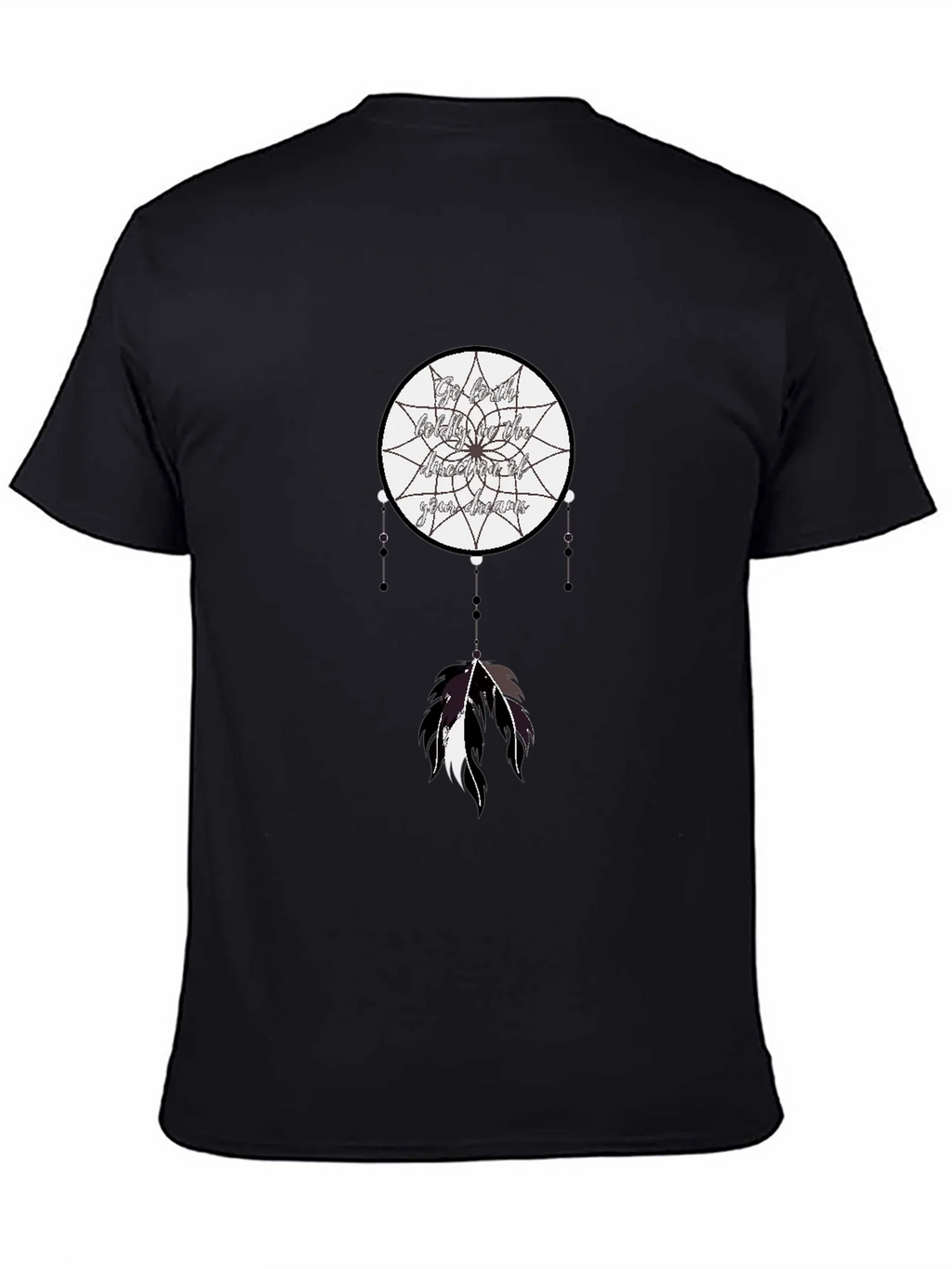 Dreamcatcher Graphic Tee - Black T-Shirt product image 4