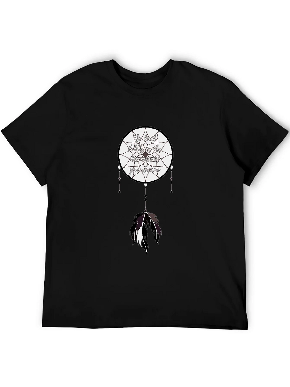 Dreamcatcher Graphic Tee - Black T-Shirt product image 5
