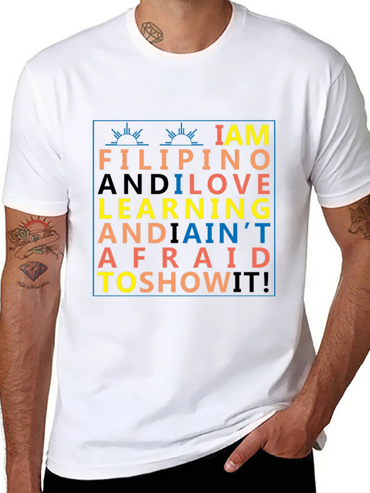 I AM FILIPINO T-Shirt product image 6