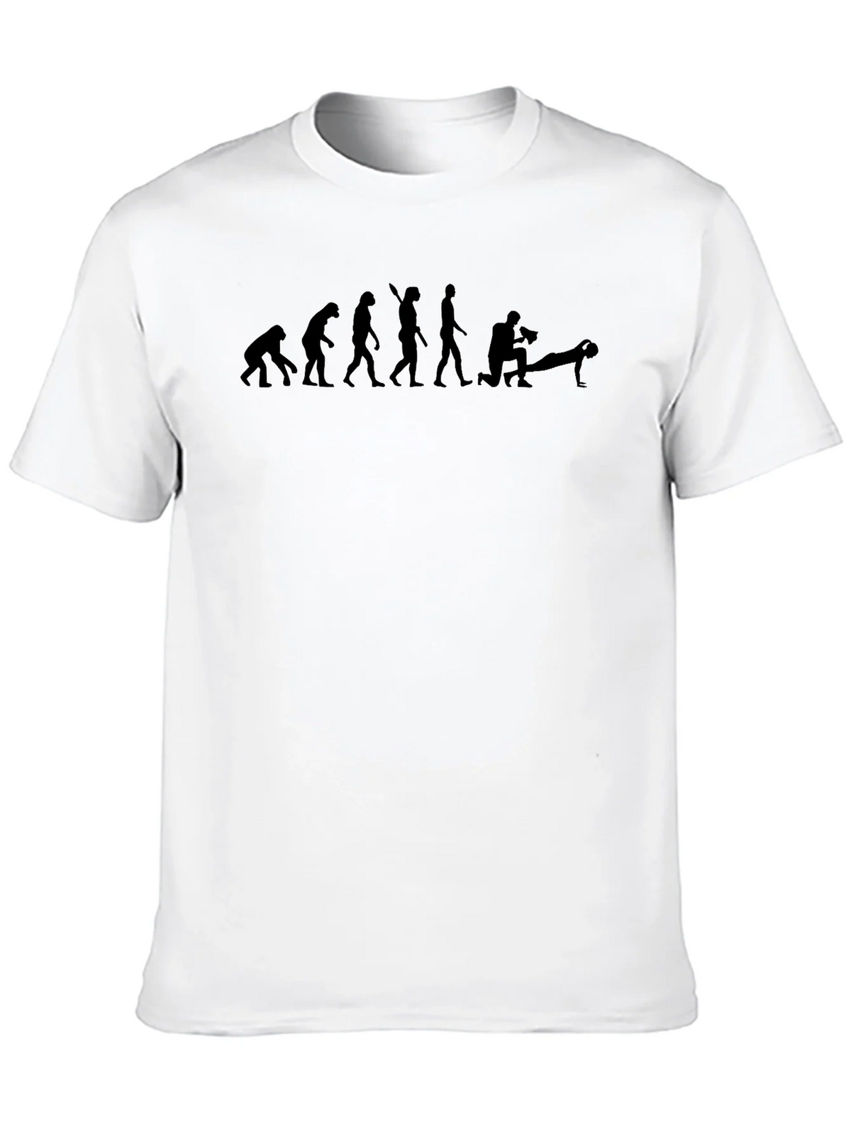 Evolution of Exercise Black T-Shirt product image 7