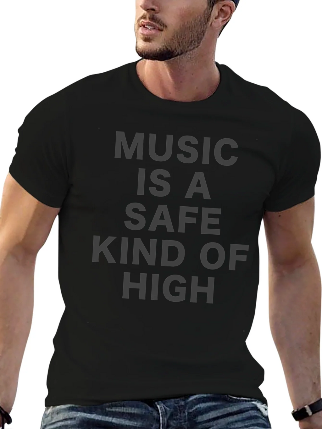 Music Is A Safe Kind Of High T-Shirt product image 3