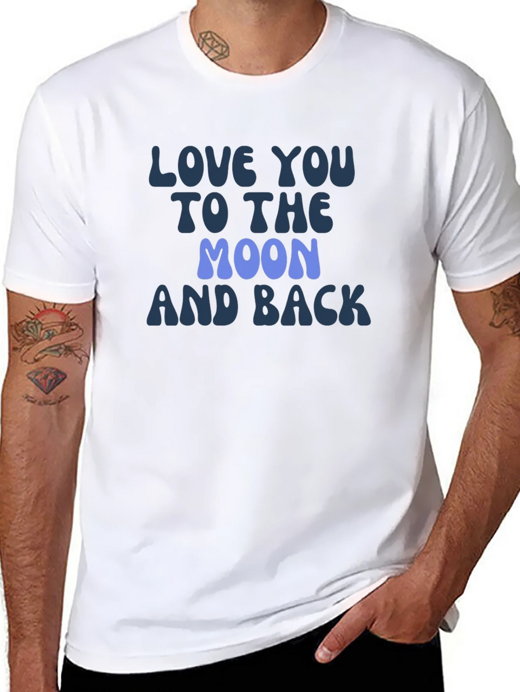 Love You To The Moon and Back Graphic Tee product image 2
