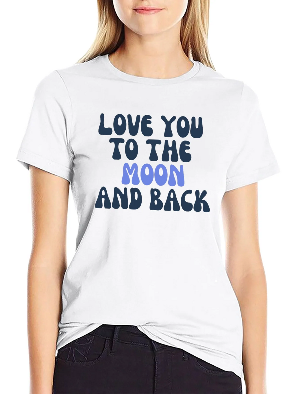 Love You To The Moon and Back Graphic Tee product image 3