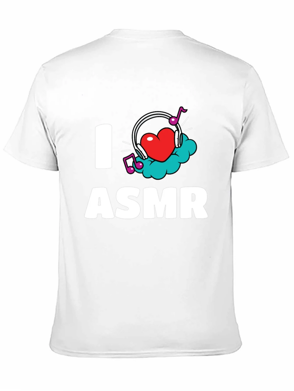 I Love ASMR T-Shirt - Black Graphic Tee product image 10