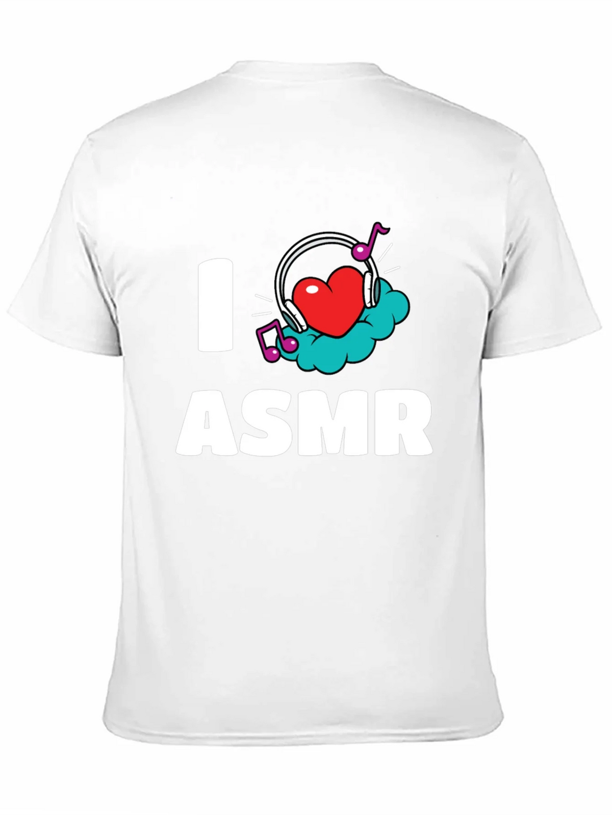I Love ASMR T-Shirt - Black Graphic Tee product image 10