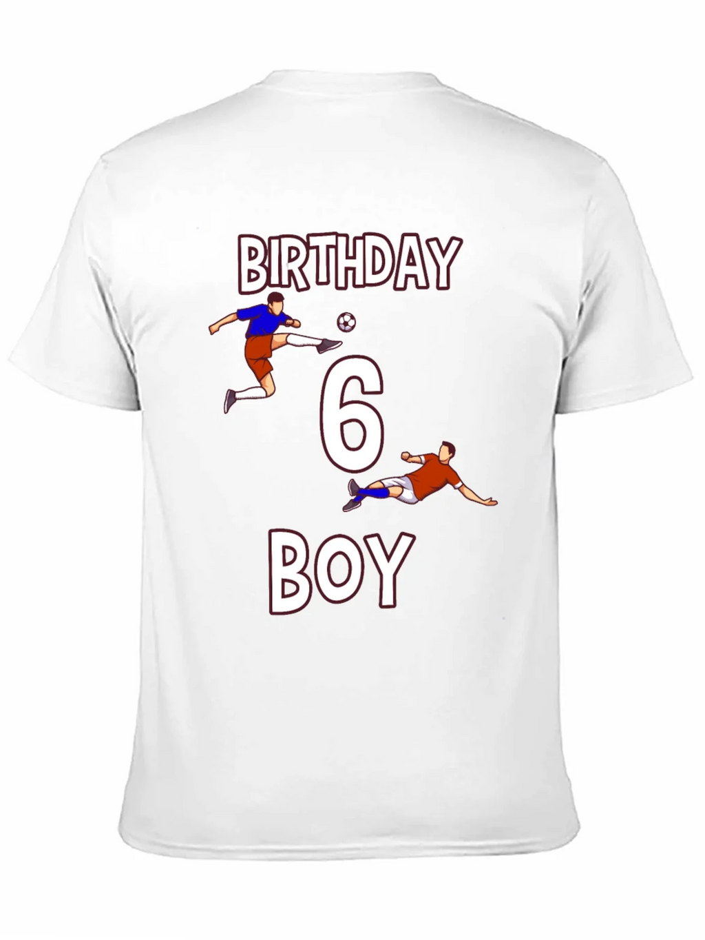 Birthday Boy 6 Soccer T-Shirt product image 8