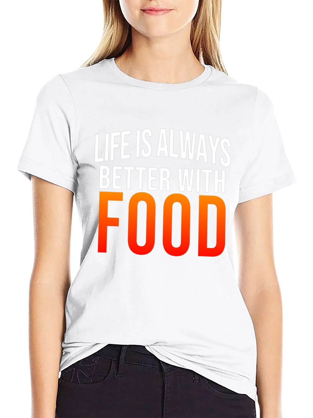 Life is Always Better with Food Graphic Tee product image 5