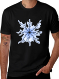 Abstract Lightning Bolt Graphic Tee - Black product image 1