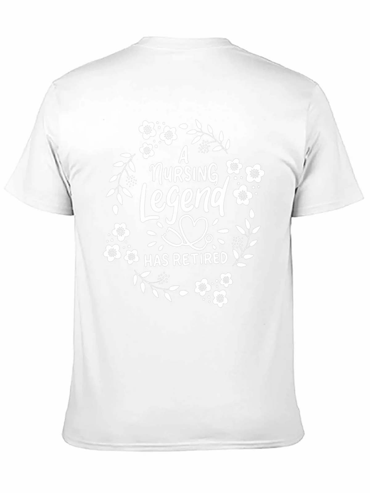 Nursing Legend Retired T-Shirt - Nurse Retirement Gift product image 10
