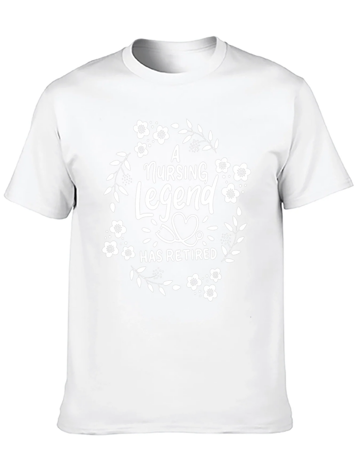 Nursing Legend Retired T-Shirt - Nurse Retirement Gift product image 9