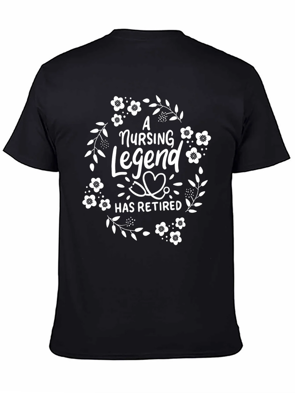 Nursing Legend Retired T-Shirt - Nurse Retirement Gift product image 4