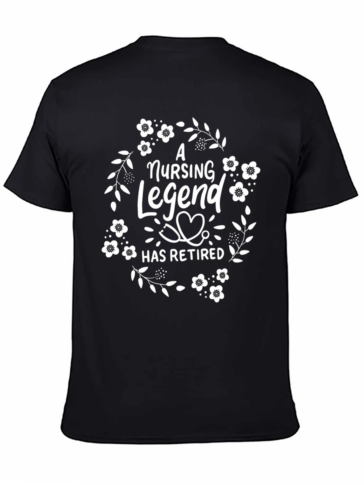 Nursing Legend Retired T-Shirt - Nurse Retirement Gift product image 4