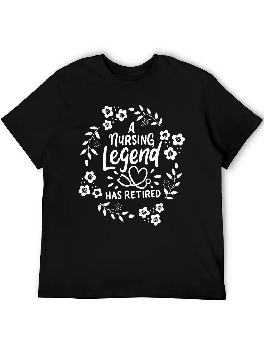 Nursing Legend Retired T-Shirt - Nurse Retirement Gift product image 5