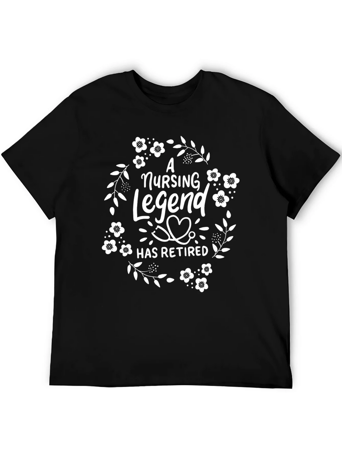 Nursing Legend Retired T-Shirt - Nurse Retirement Gift product image 5