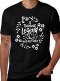 Nursing Legend Retired T-Shirt - Nurse Retirement Gift product image 1