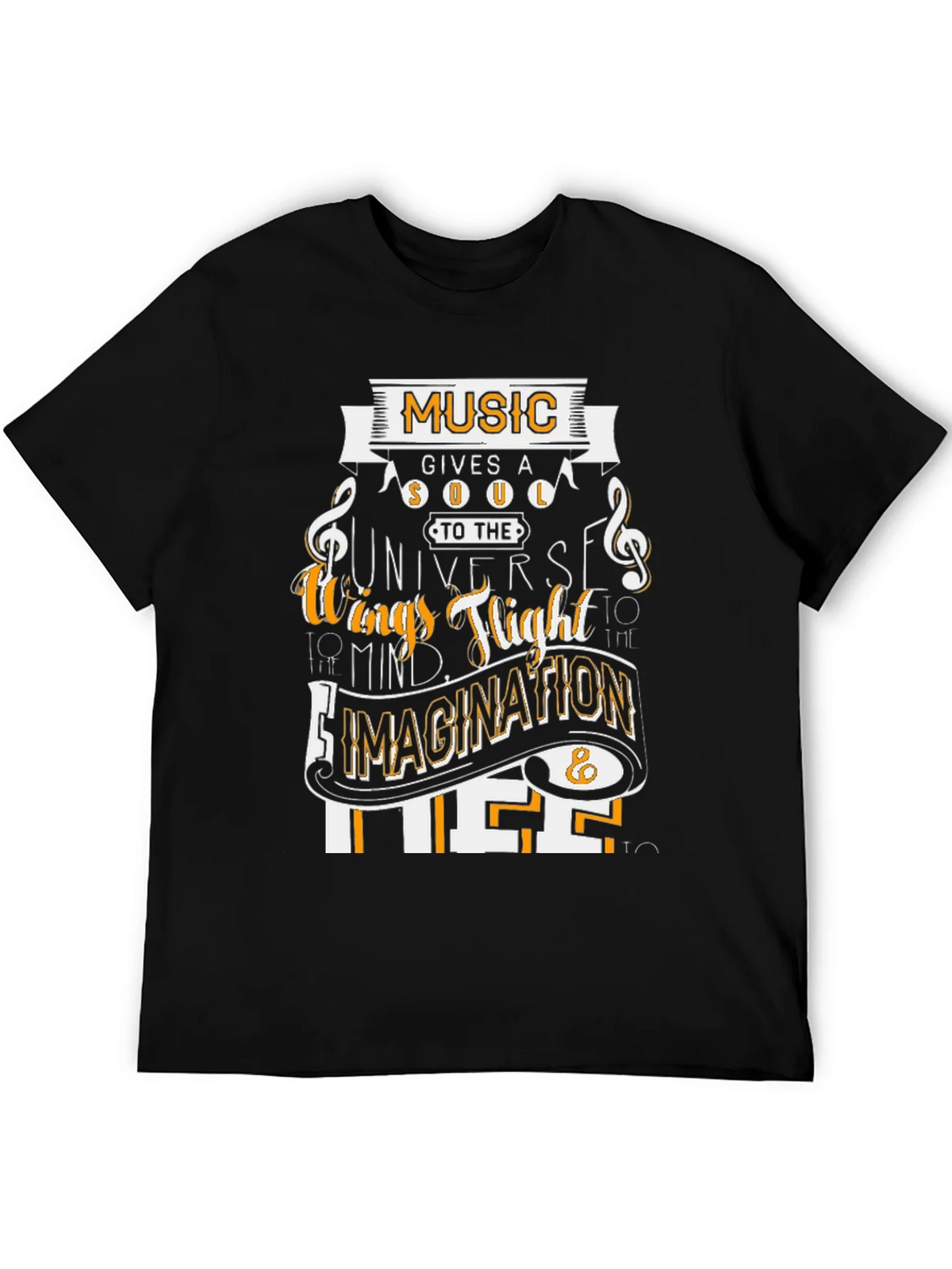 Music Gives a Soul Graphic T-Shirt product image 5