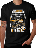 Music Gives a Soul Graphic T-Shirt product image 1