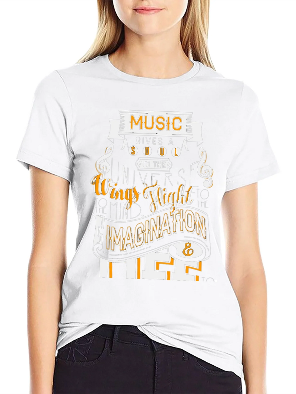 Music Gives a Soul Graphic T-Shirt product image 8