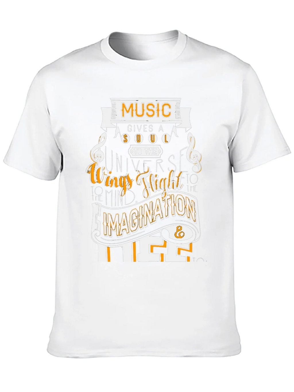 Music Gives a Soul Graphic T-Shirt product image 9