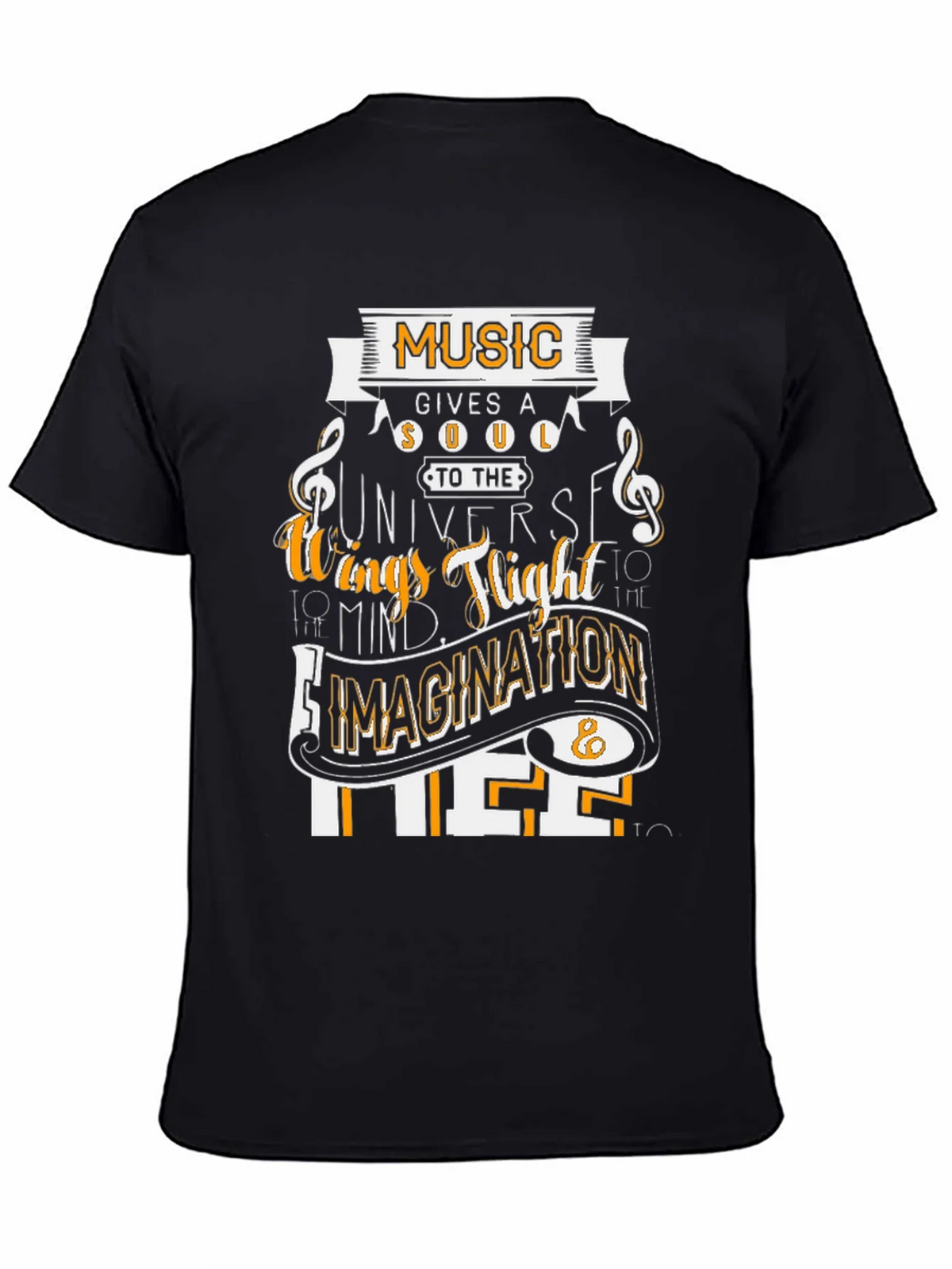 Music Gives a Soul Graphic T-Shirt product image 4