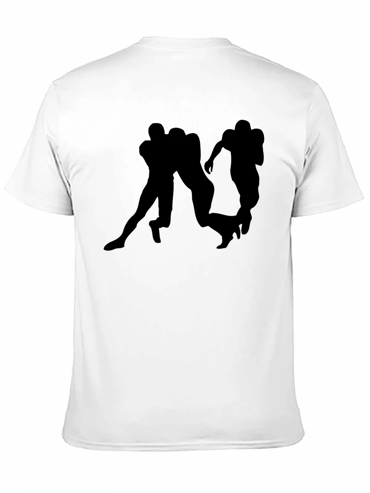 Football Silhouette Graphic T-Shirt product image 8