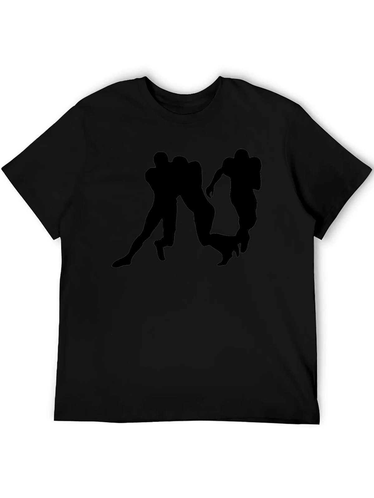Football Silhouette Graphic T-Shirt product image 4