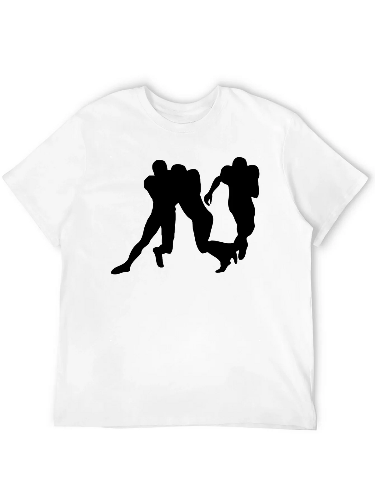 Football Silhouette Graphic T-Shirt product image 9