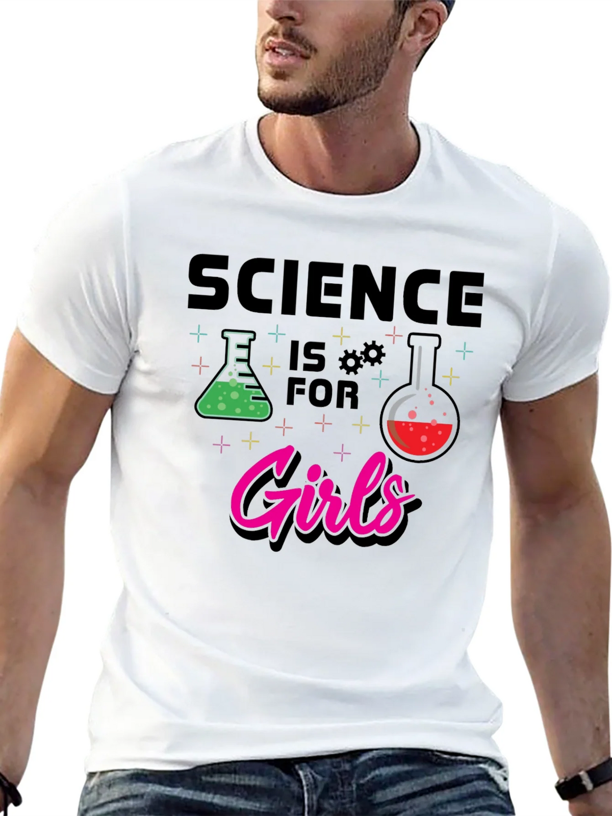 Science is for Girls T-Shirt product image 11