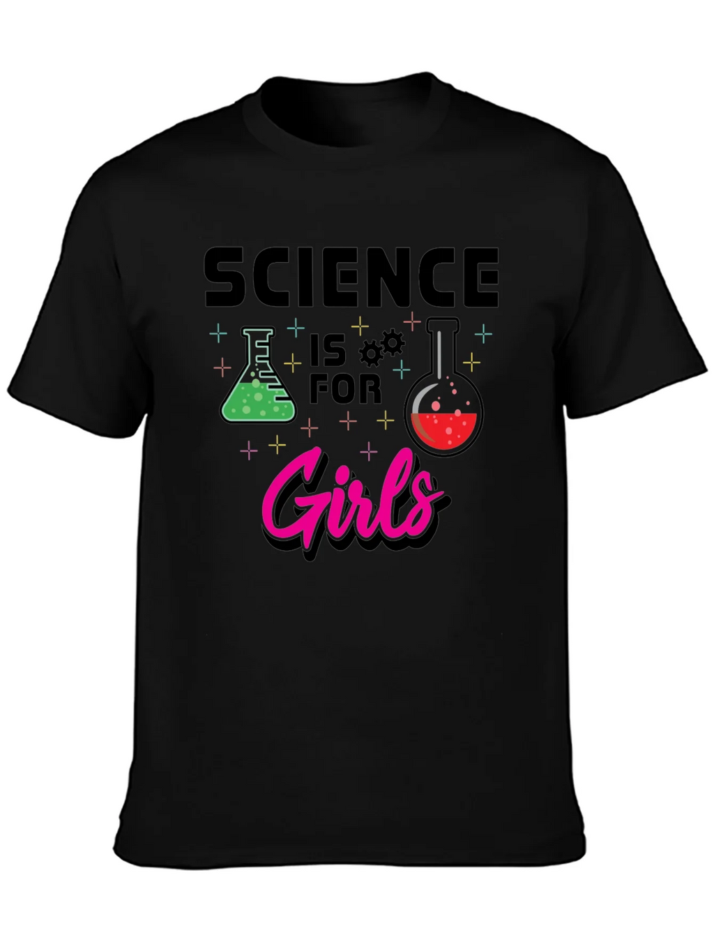 Science is for Girls T-Shirt product image 3