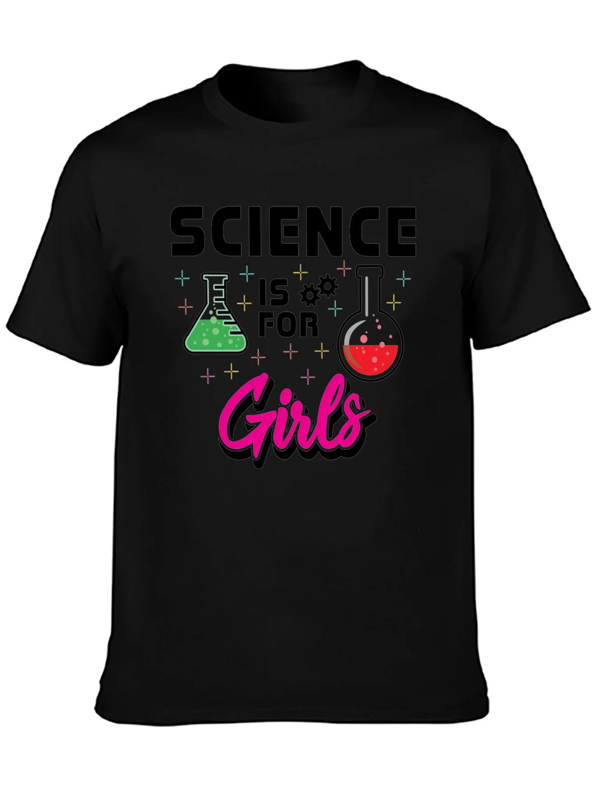 Science is for Girls T-Shirt product image 3