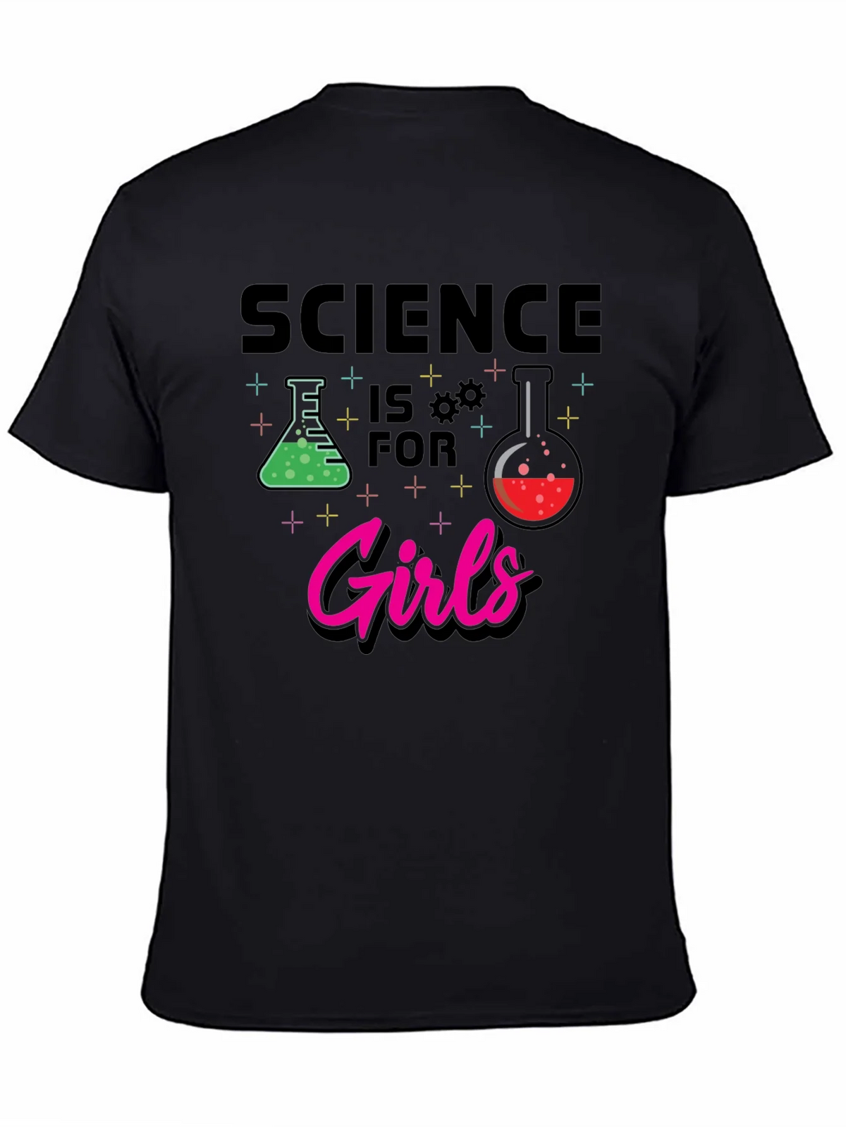 Science is for Girls T-Shirt product image 4