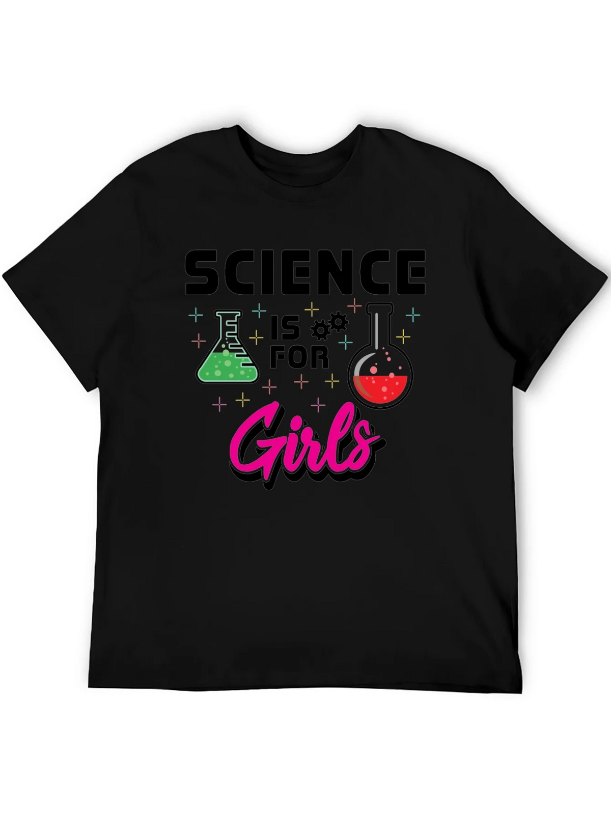 Science is for Girls T-Shirt product image 5