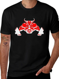 Muscle Bull Black T-Shirt product image 1