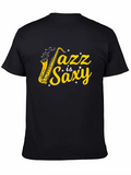 Jazz is Saxy Graphic T-Shirt product image 1