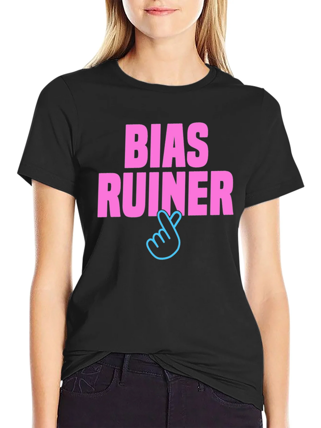 Bias Ruiner Graphic Tee - Kpop Inspired Fashion product image 2