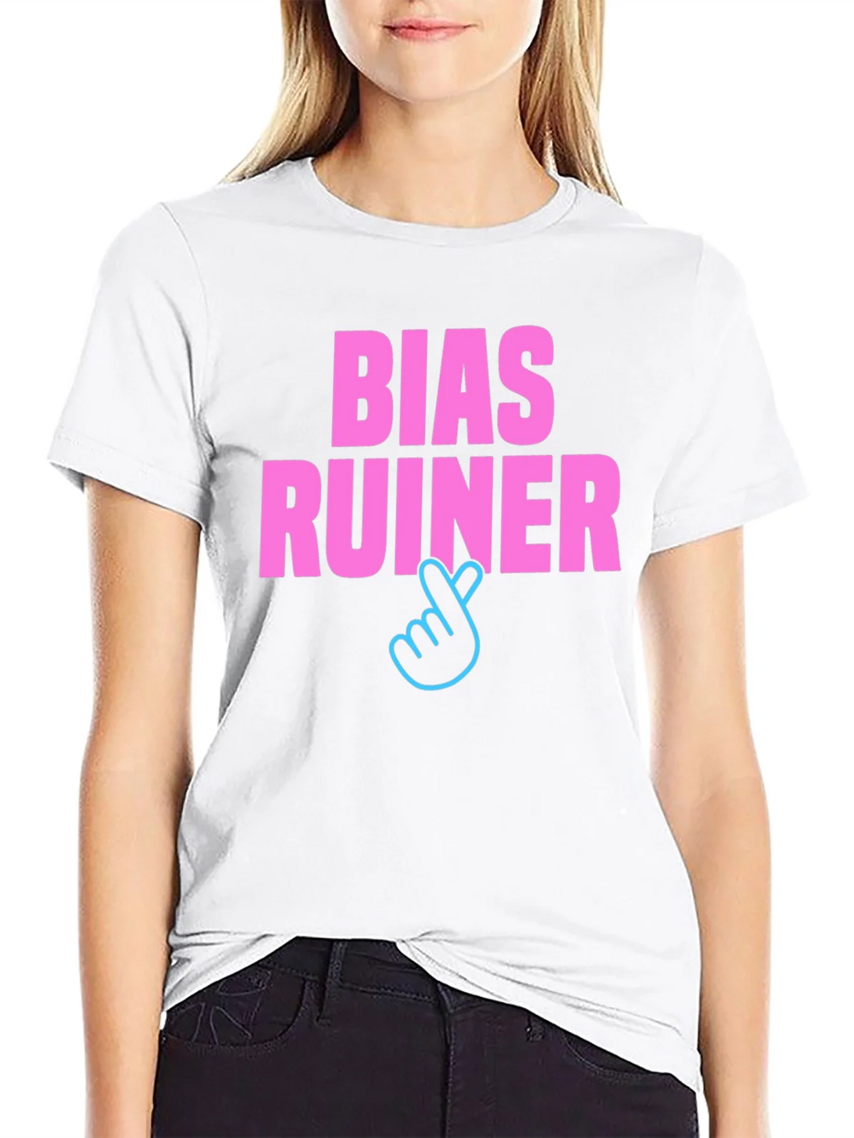Bias Ruiner Graphic Tee - Kpop Inspired Fashion product image 8