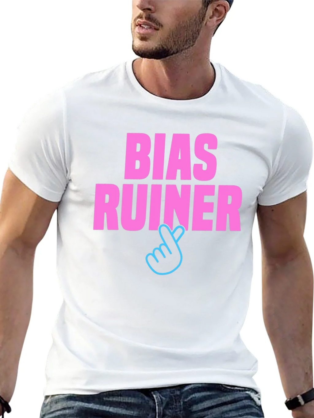 Bias Ruiner Graphic Tee - Kpop Inspired Fashion product image 12
