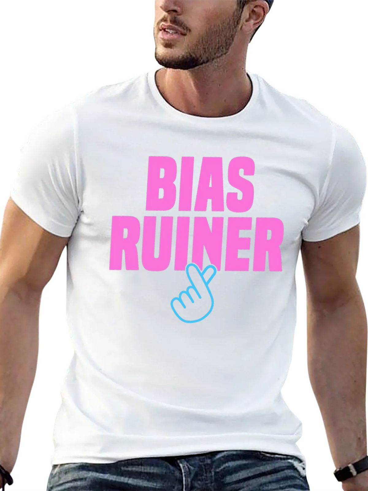 Bias Ruiner Graphic Tee - Kpop Inspired Fashion product image 12