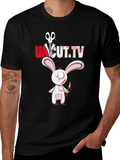 Uncut TV Creepy Bunny T-Shirt product image 1