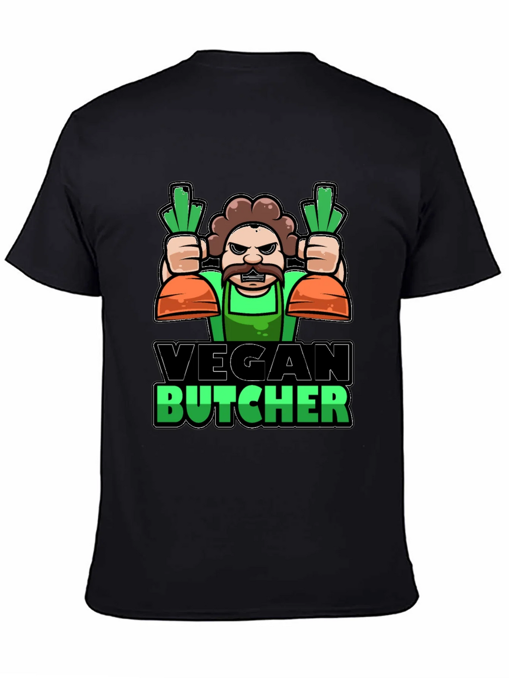 Vegan Butcher T-Shirt - Funny Graphic Tee product image 4