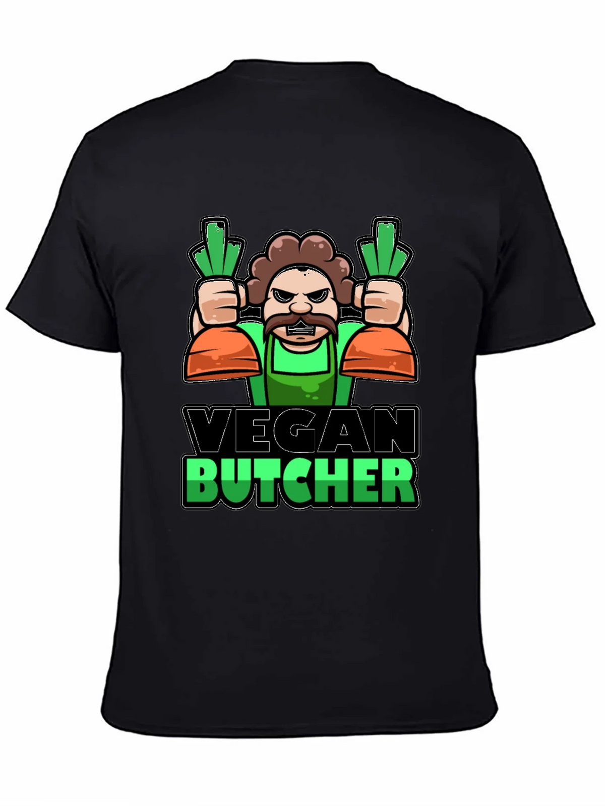 Vegan Butcher T-Shirt - Funny Graphic Tee product image 4