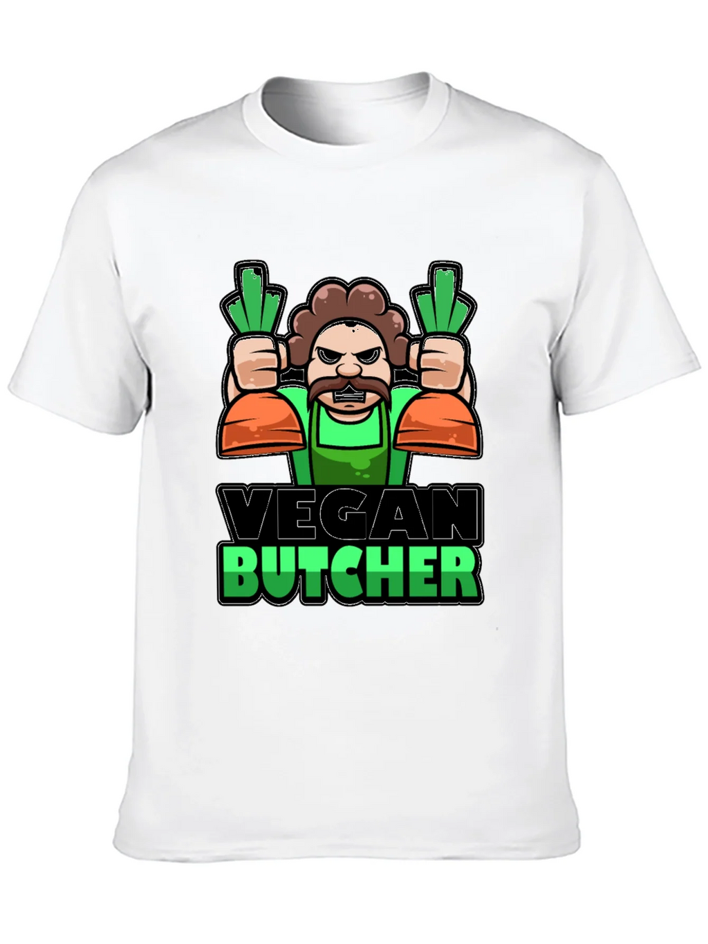 Vegan Butcher T-Shirt - Funny Graphic Tee product image 8