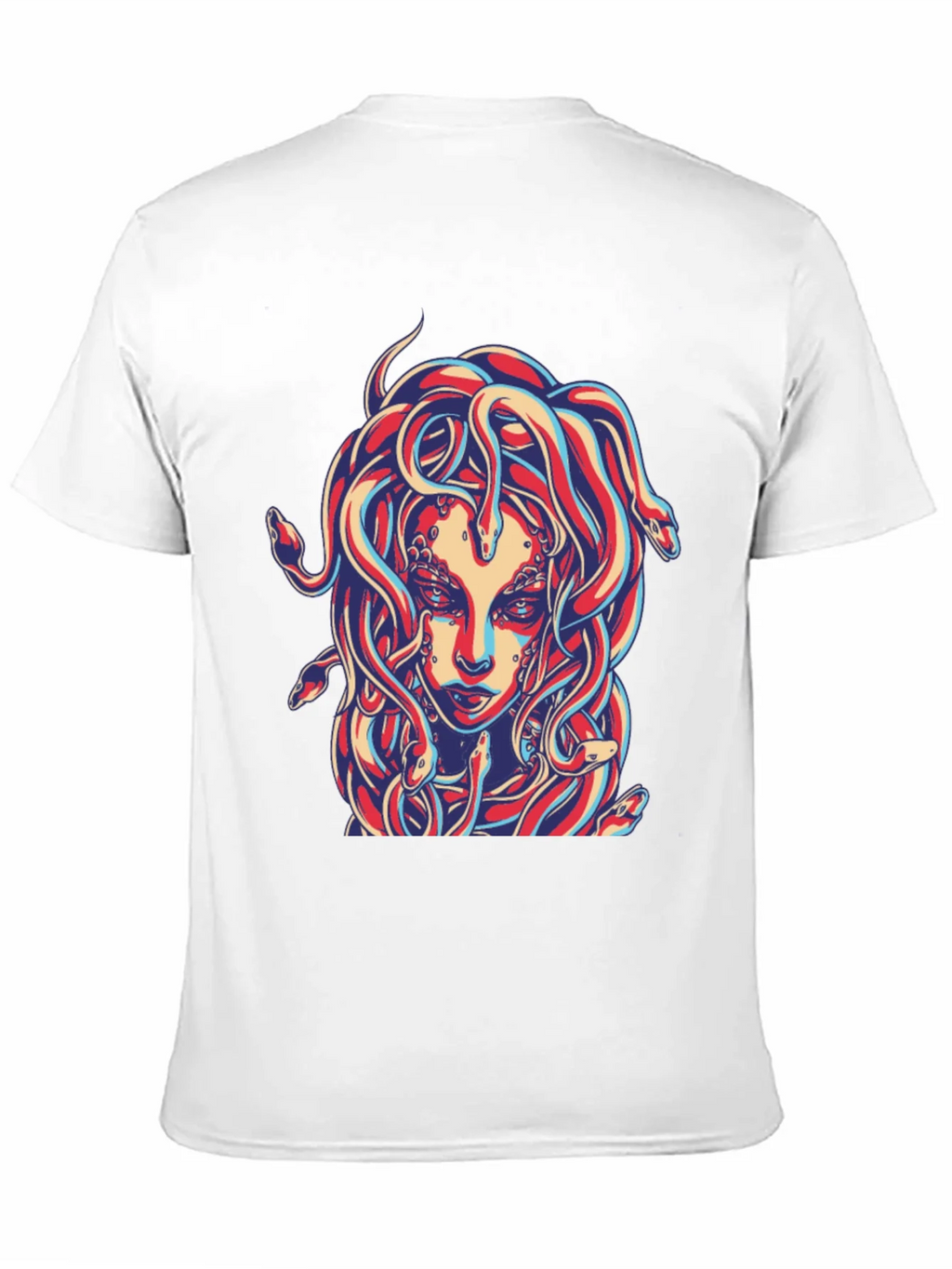 Medusa Graphic Print Black T-Shirt product image 7