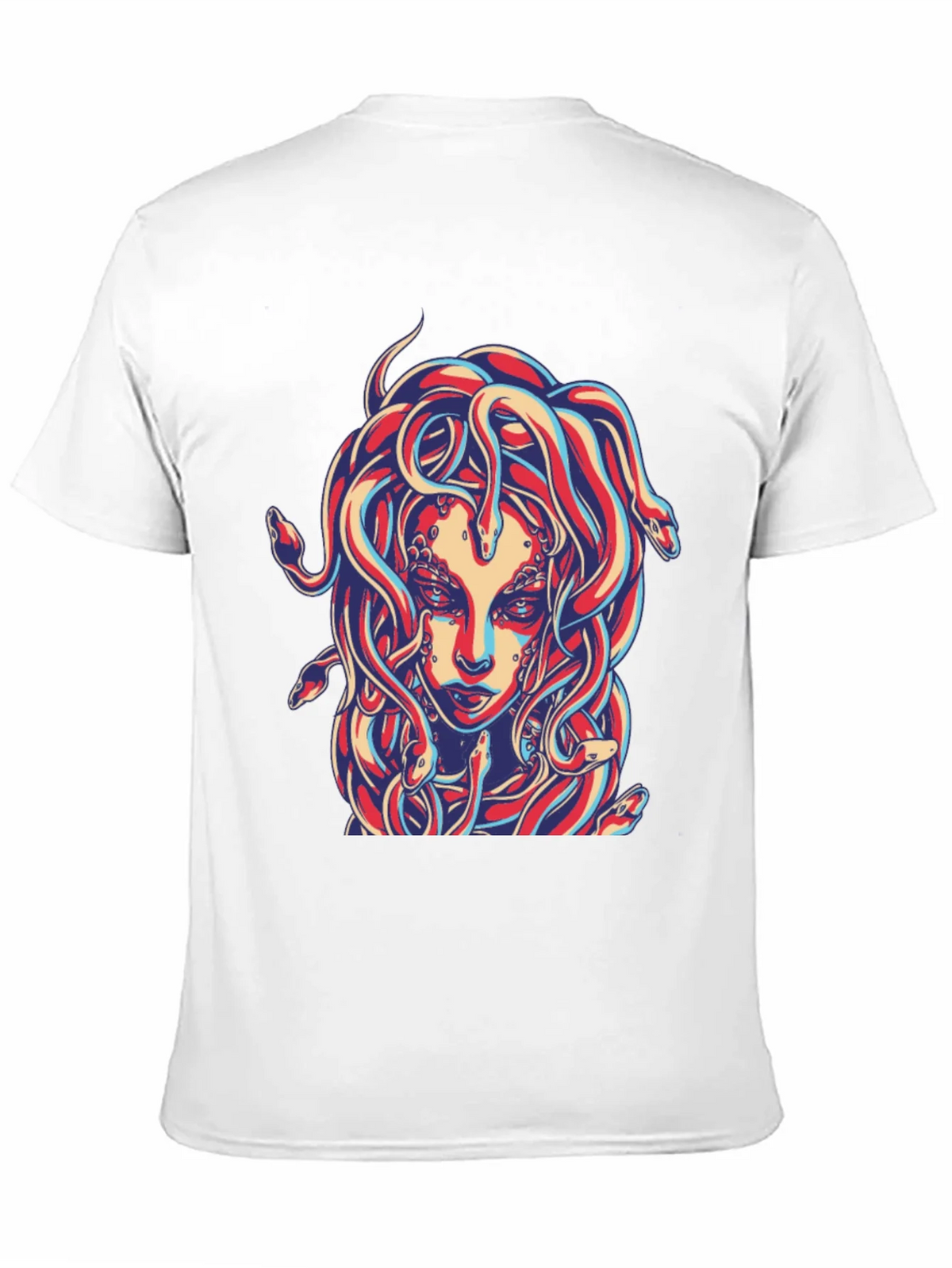 Medusa Graphic Print Black T-Shirt product image 7