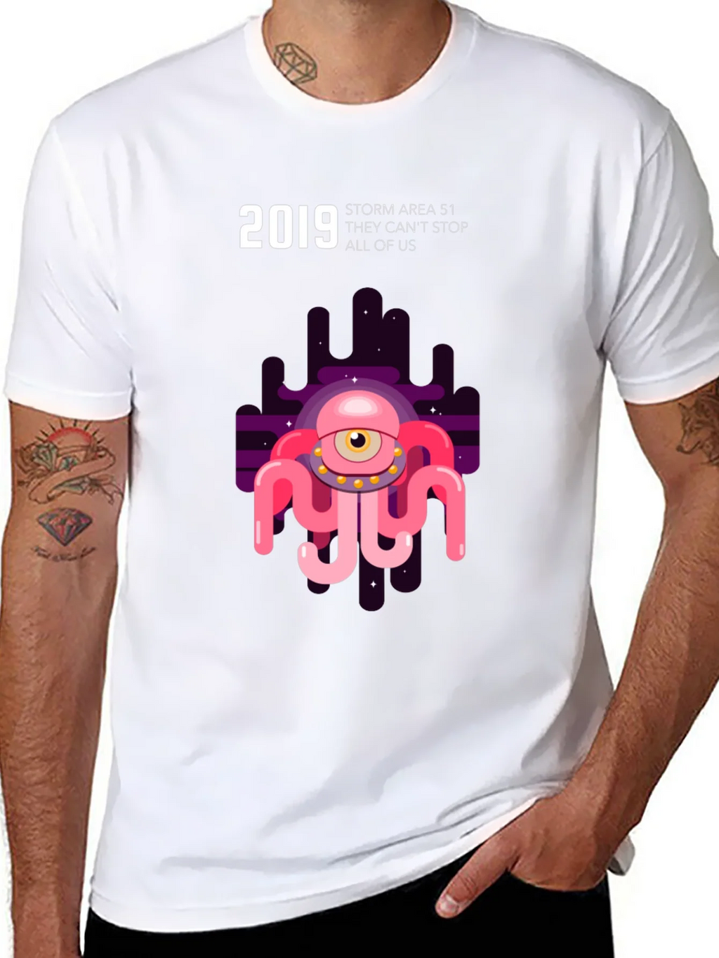 Area 51 Alien Graphic Tee product image 5