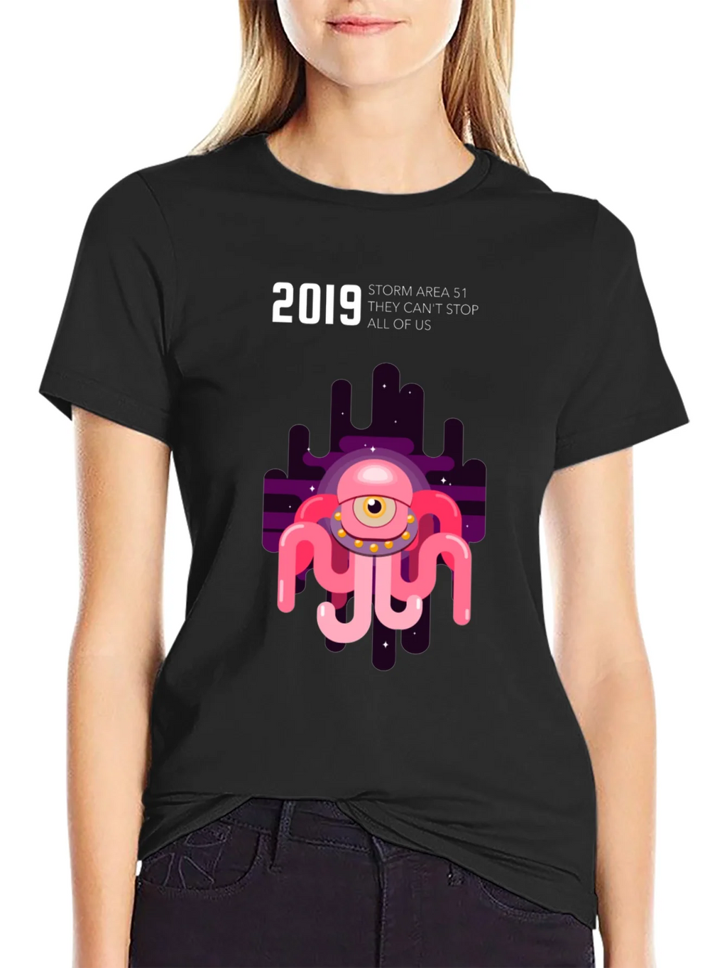 Area 51 Alien Graphic Tee product image 2