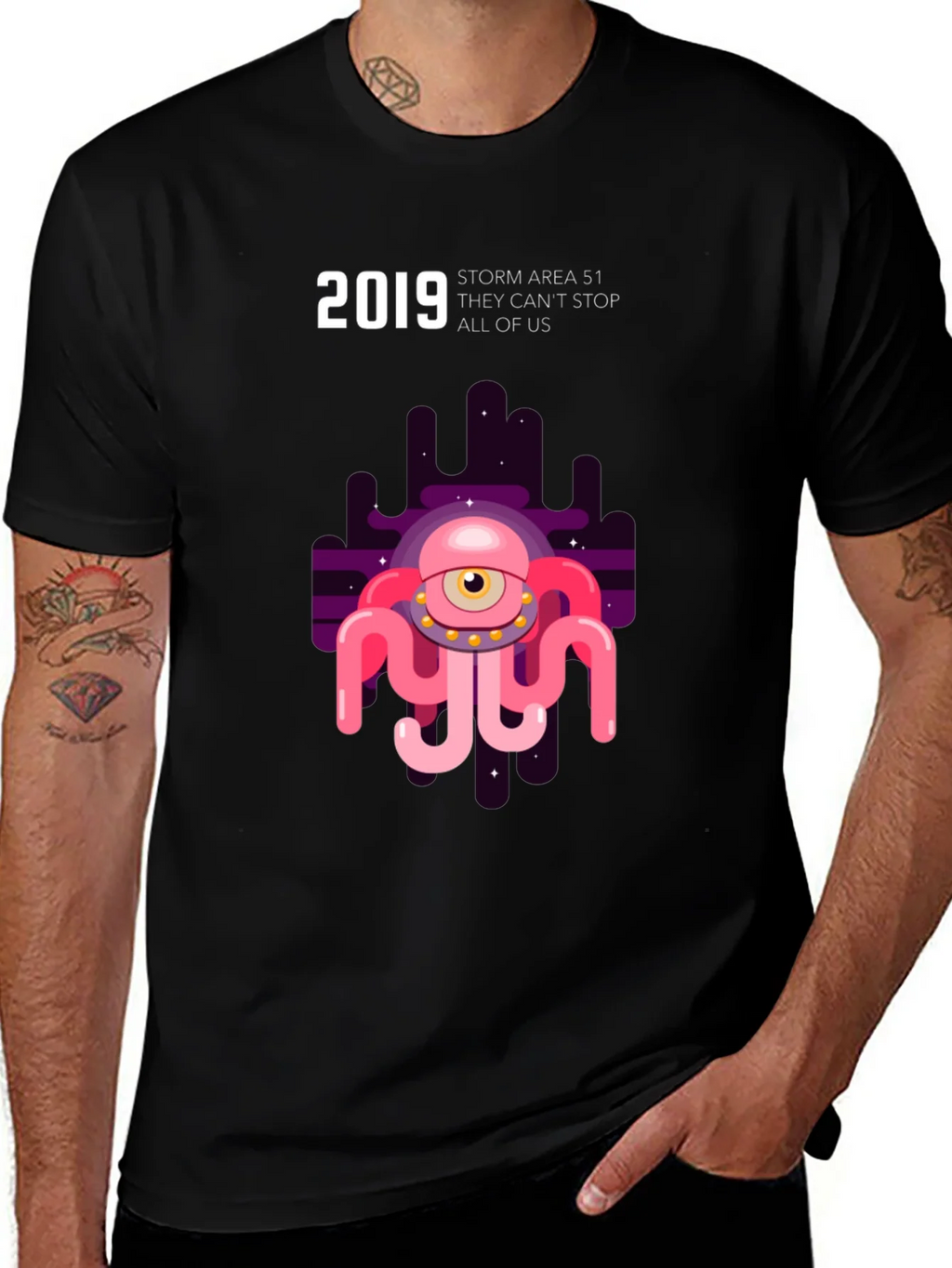 Area 51 Alien Graphic Tee product image 1