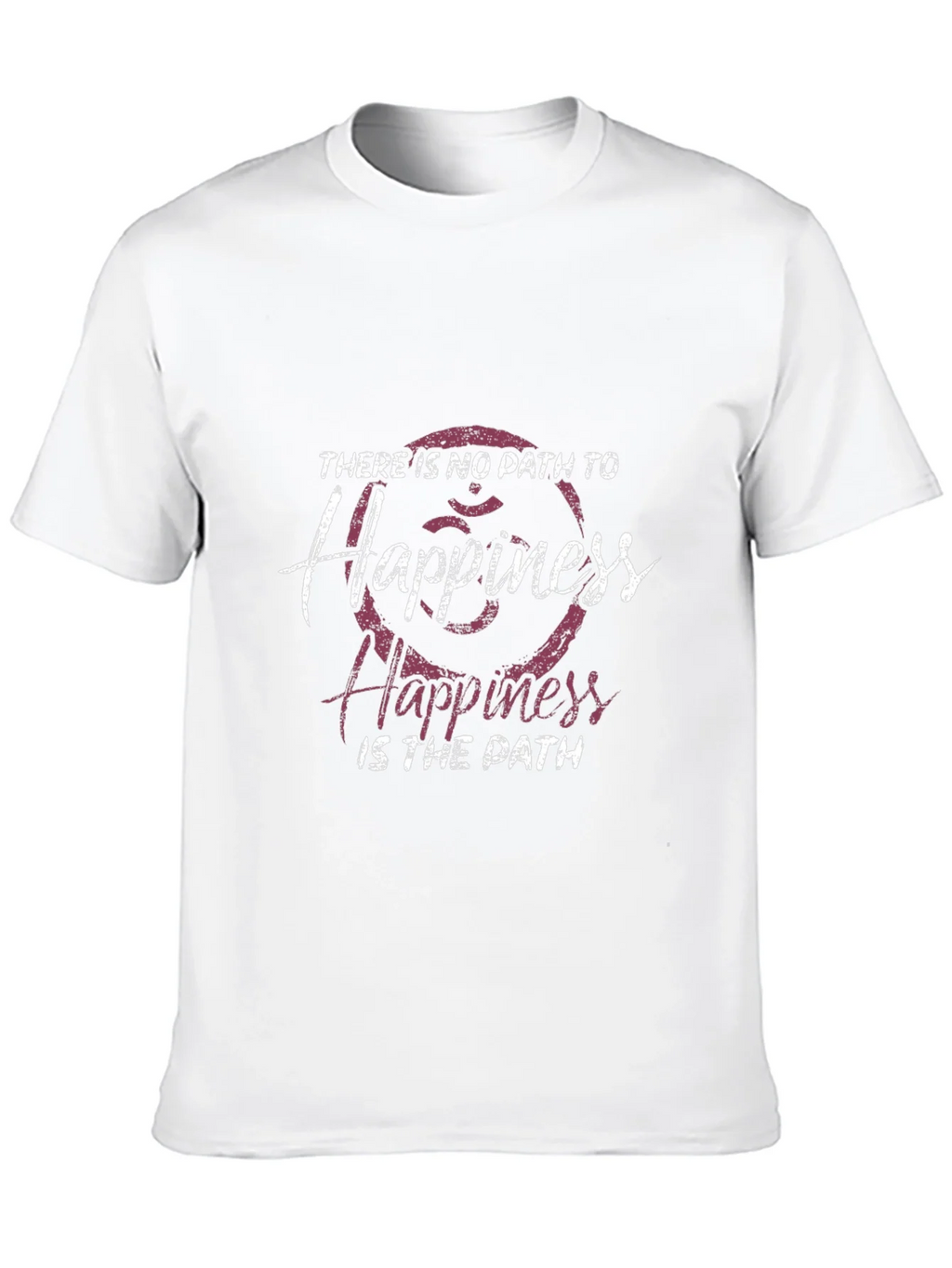 Happiness Path Graphic Tee - Black Casual Shirt product image 9
