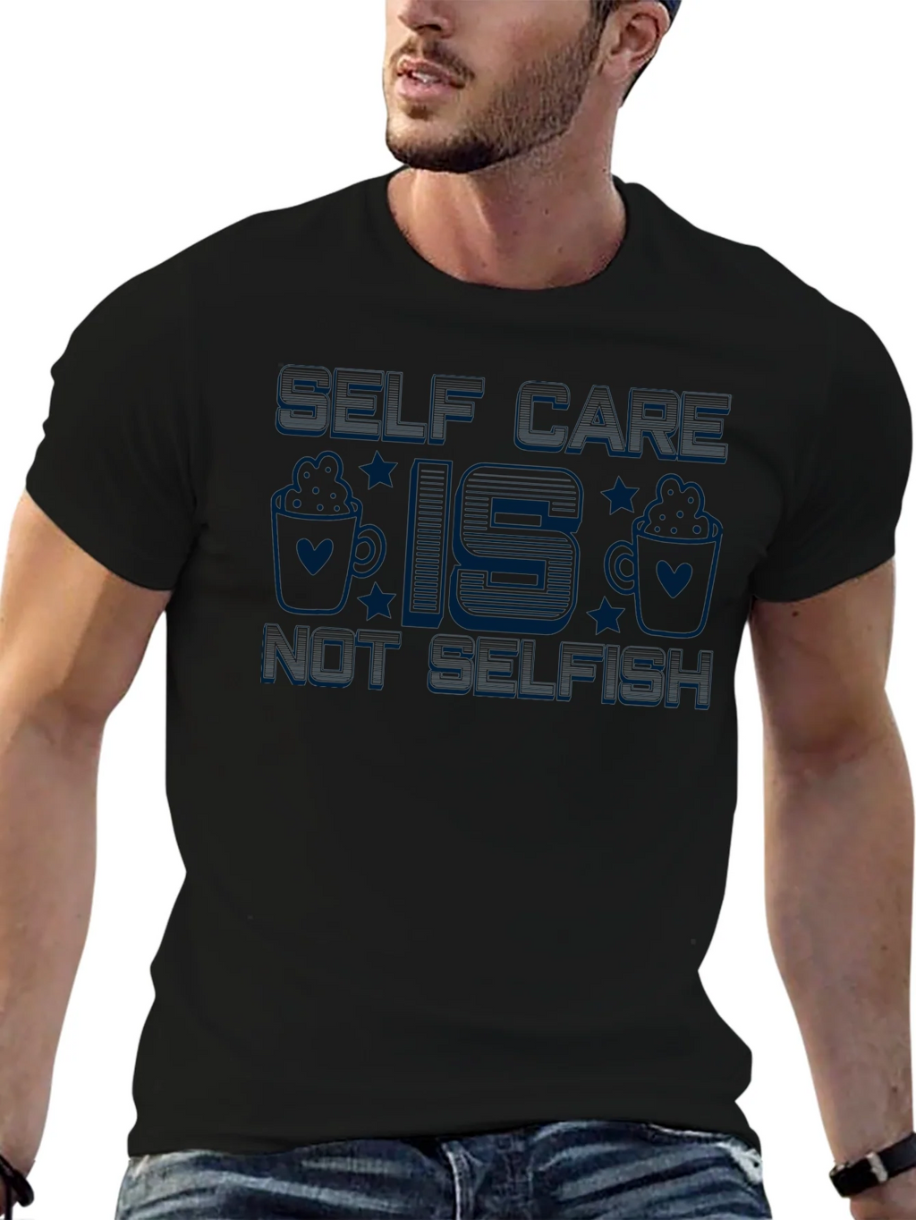 Self Care Is Not Selfish Graphic Tee