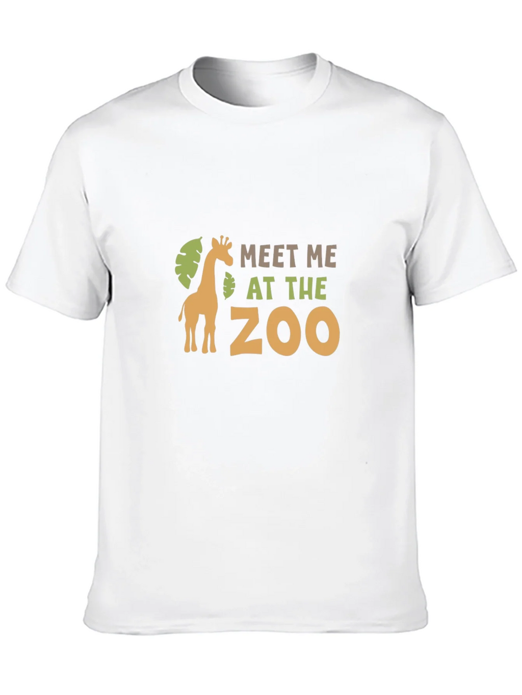 Meet Me at the Zoo Black Graphic T-Shirt product image 9
